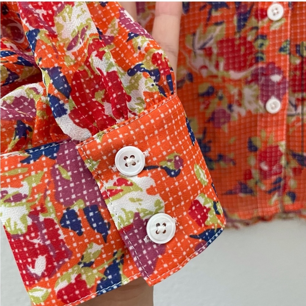 ModCloth floral blouse - Picture 3 of 5